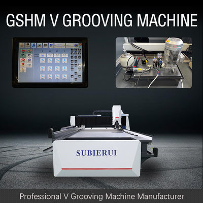 1232 CNC V آلة الحز للصفائح المعدنية الستار جدار لافتات