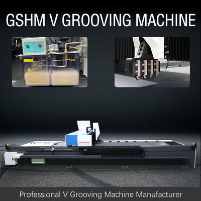 1240 CNC V آلة الحز لعرض الدعائم المعدنية والأثاث V آلة الشق