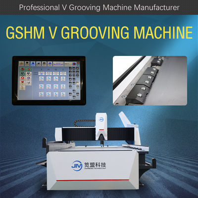 الصفائح المعدنية V آلة قطع الأخدود Cnc V آلة القطع 1225 مم × 2440 مم