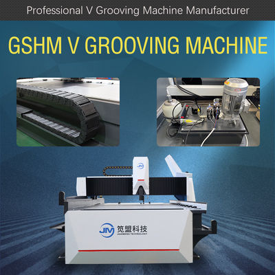 الصفائح المعدنية V آلة قطع الأخدود Cnc V آلة القطع 1225 مم × 2440 مم