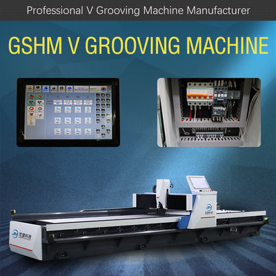 الصفائح المعدنية V آلة قطع الأخدود Cnc V آلة القطع 1225 مم × 2440 مم